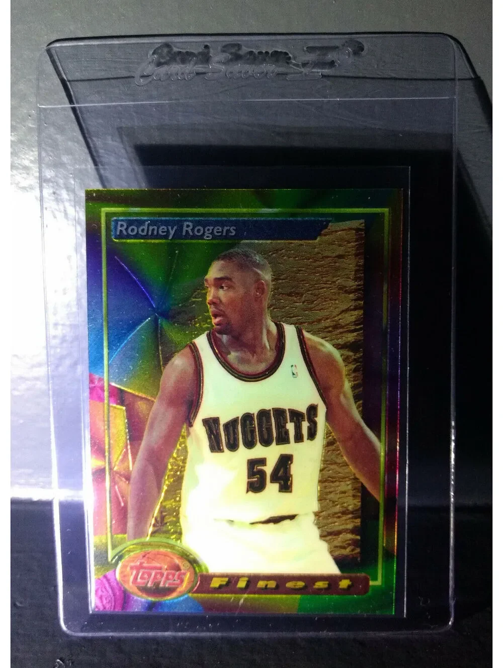 1993-94 Topps Finest Rodney Rogers #131 Rookie Basketball Card